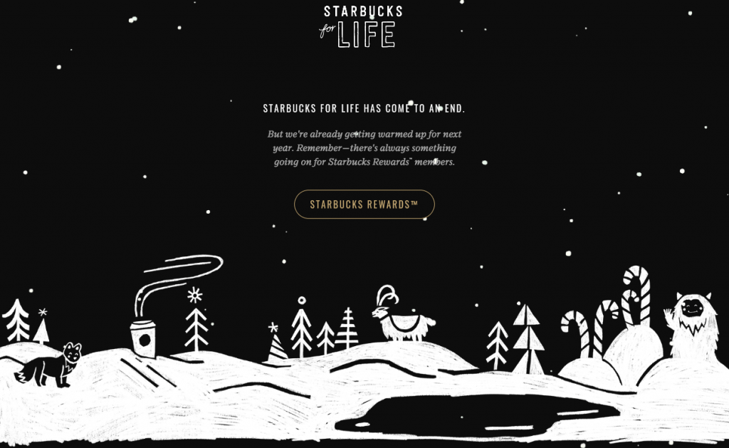 Starbucks for Life Game
