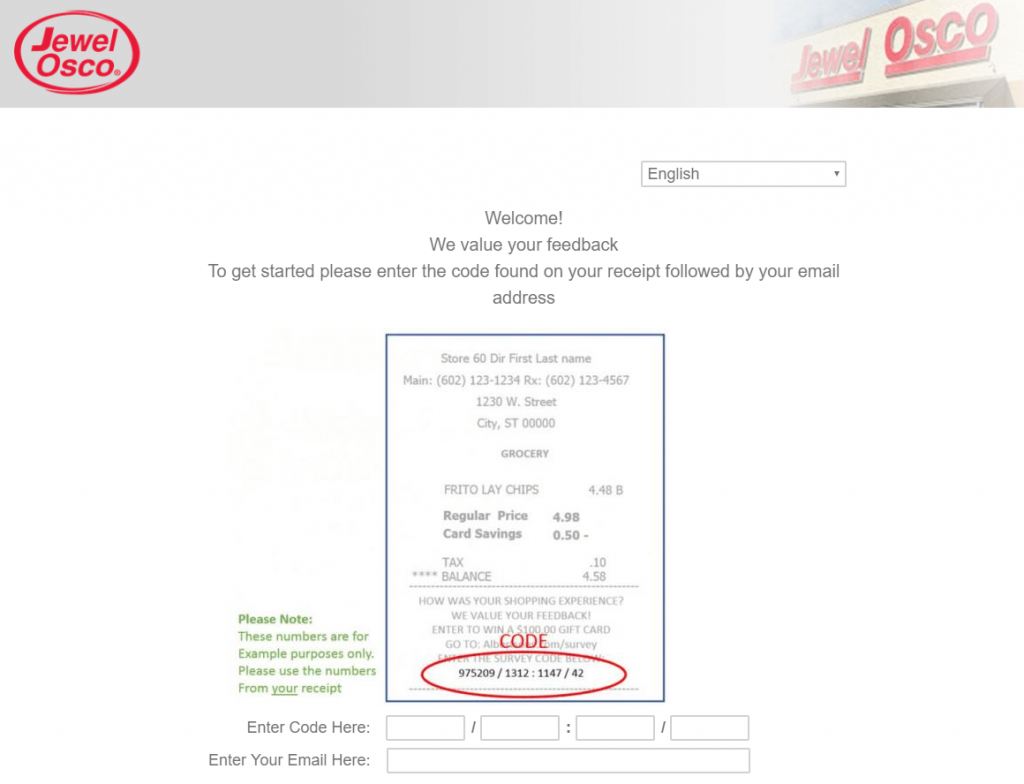 JewelSurvey Is The Official Jewel Osco Survey For A 100 Gift Card