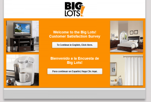 BigLotsSurvey - Big Lots Customer Satisfaction Survey