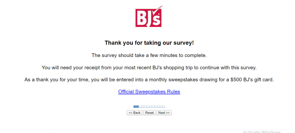 BJs Feedback