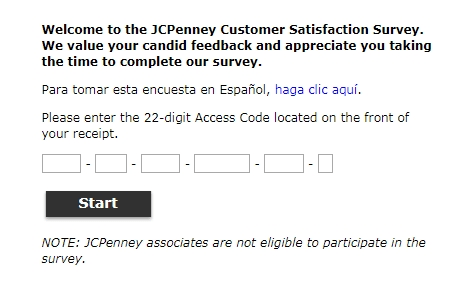 www.JCPenney.com/Survey