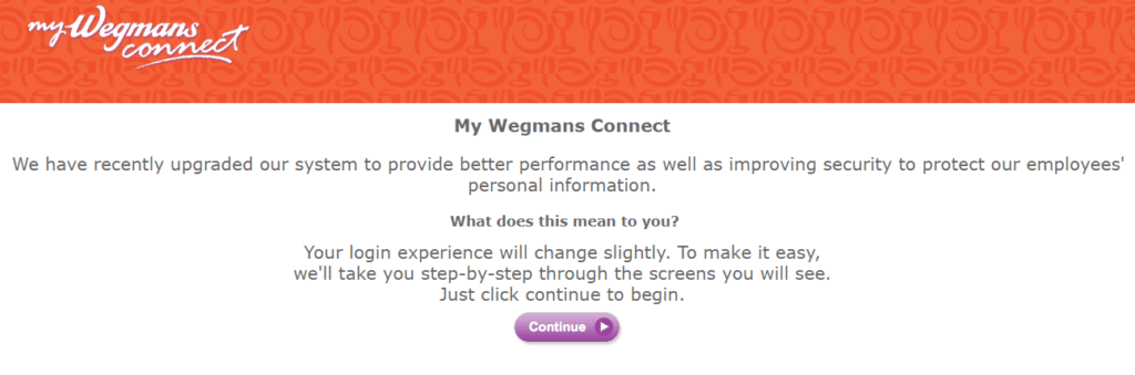 MyWegmansConnect