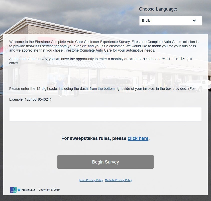 Firestone Survey