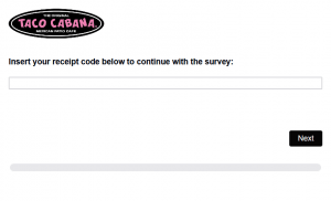 Taco Cabana Survey