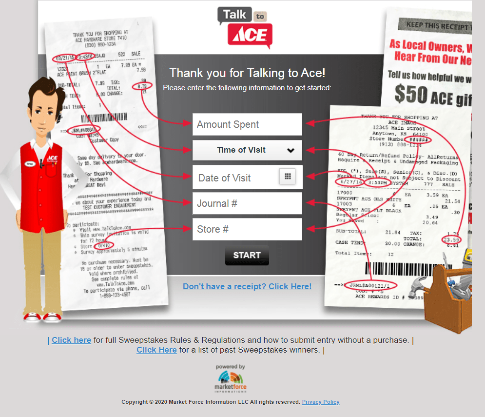 Ace Hardware Survey Review