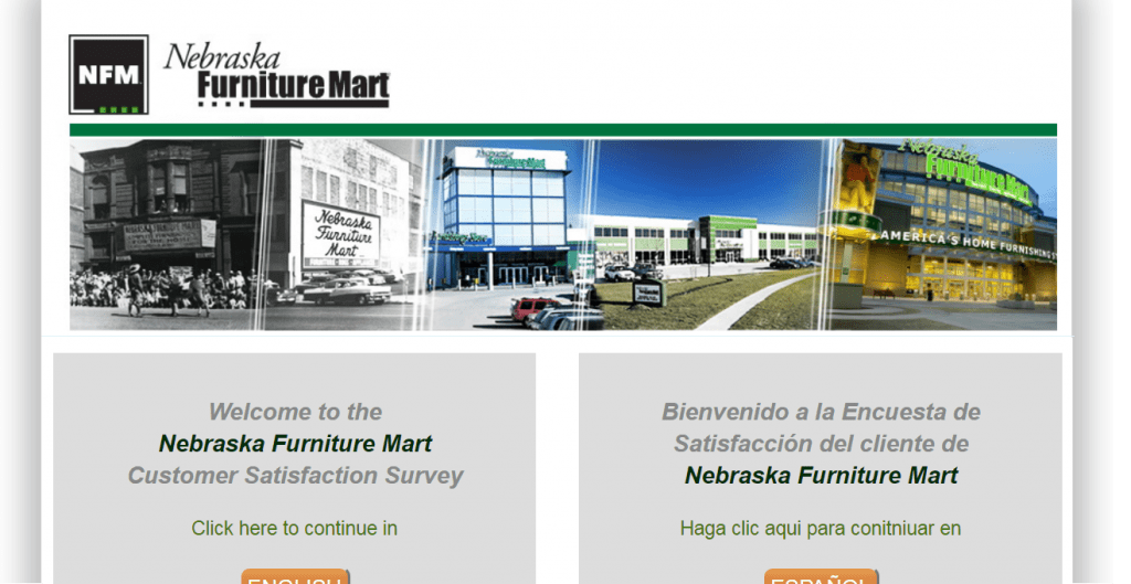 Nebraska Furniture Mart Survey Review
