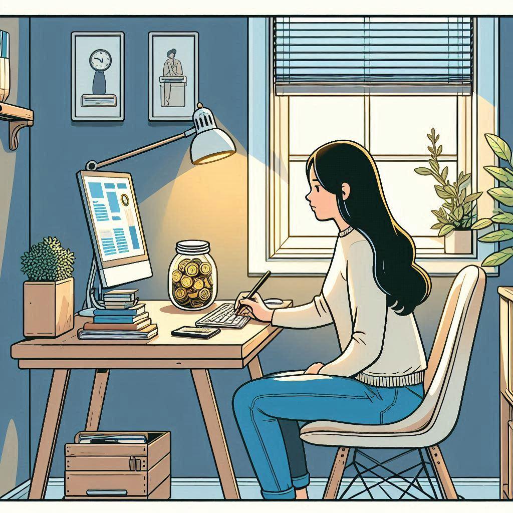 cosy home office